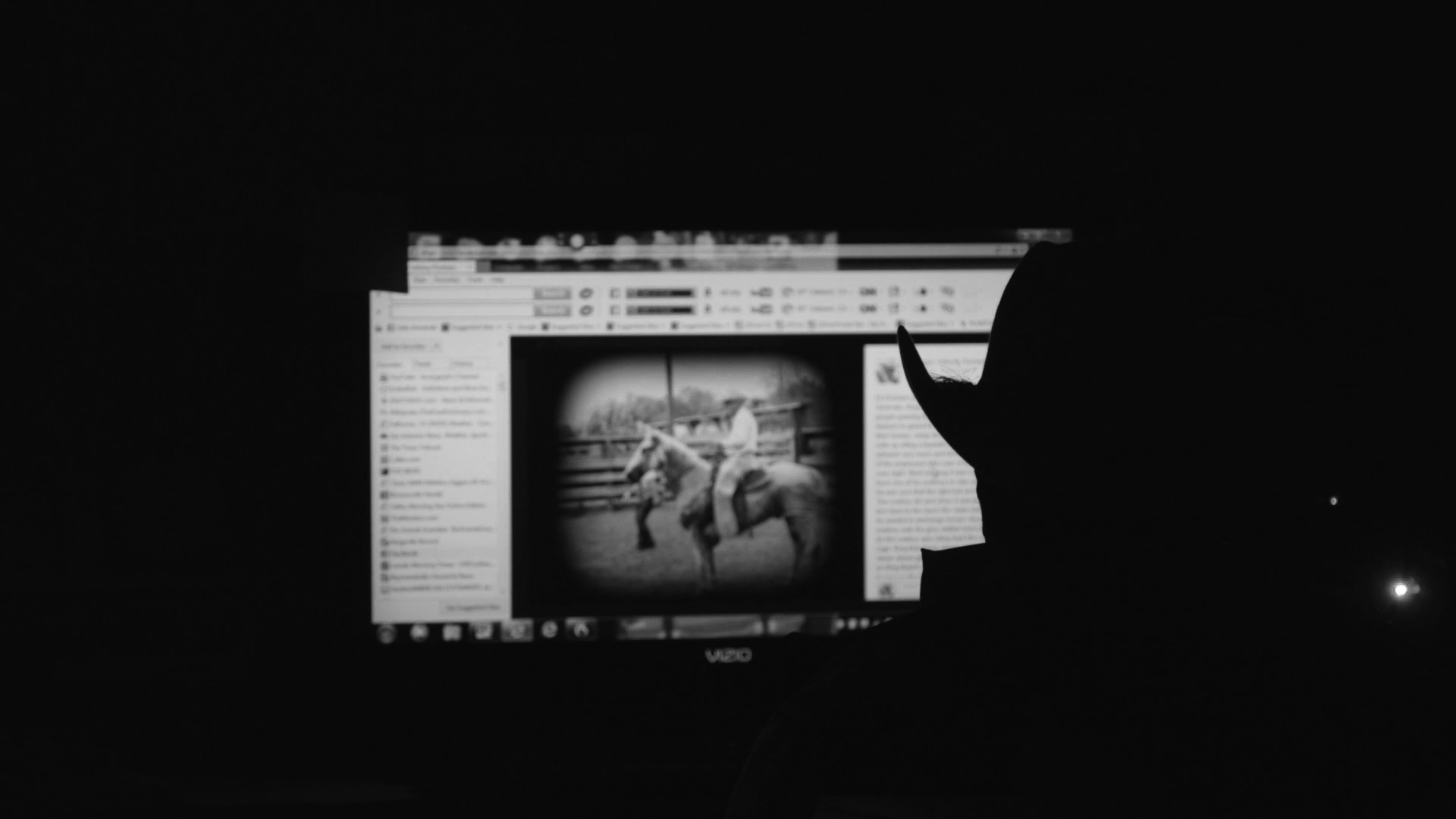 Lavoyger, an active social media user, posts two photos every evening to Facebook from his archive.