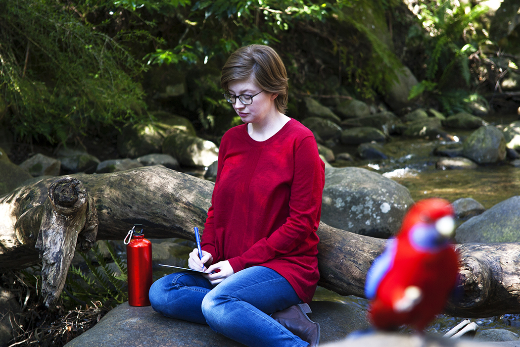 Maddy Dee — Volunteer, helping promote the proposed Great Forest National Park and protecting Victoria’s mountain ash forests that continue to be logged and wood chipped for wastepaper.