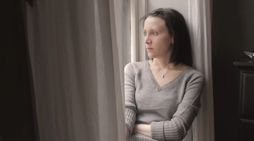 Jill Awbrey as Abby in a scene from "Abby Undone".