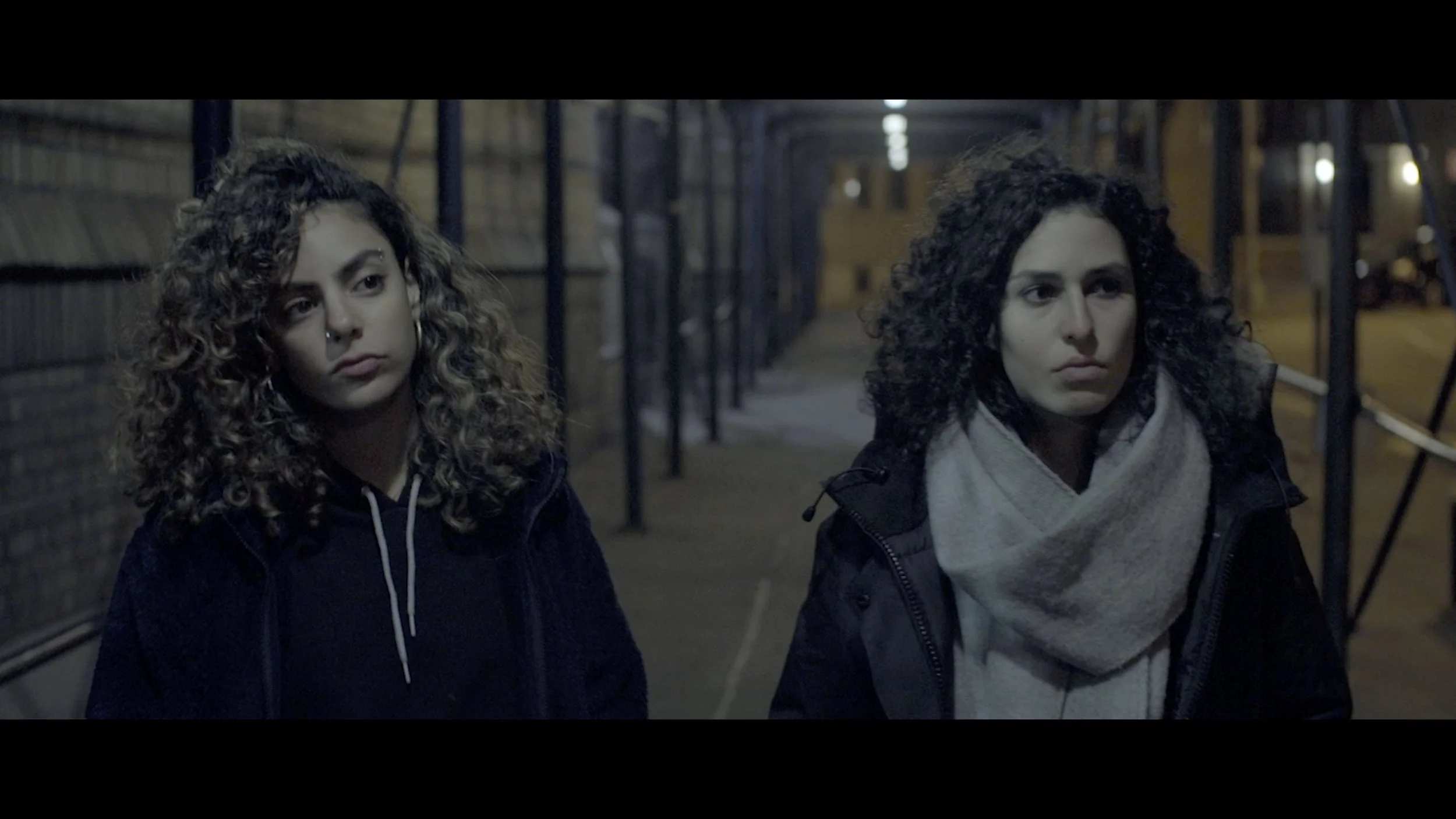 Same, Old - Farah lets Lina walk with her.