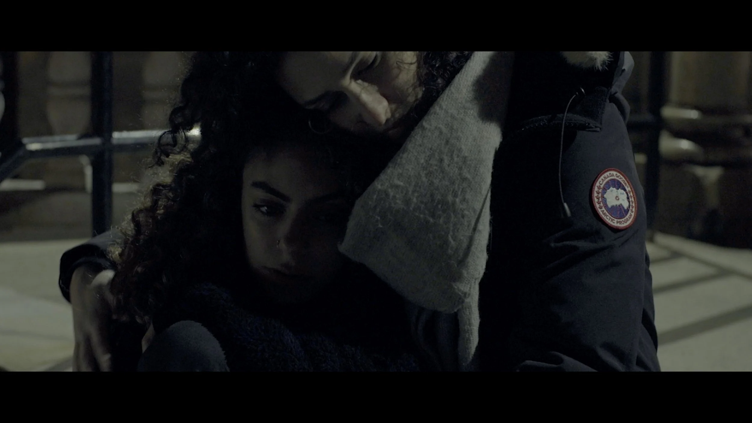 Same, Old - Farah embraces Lina for a hug.
