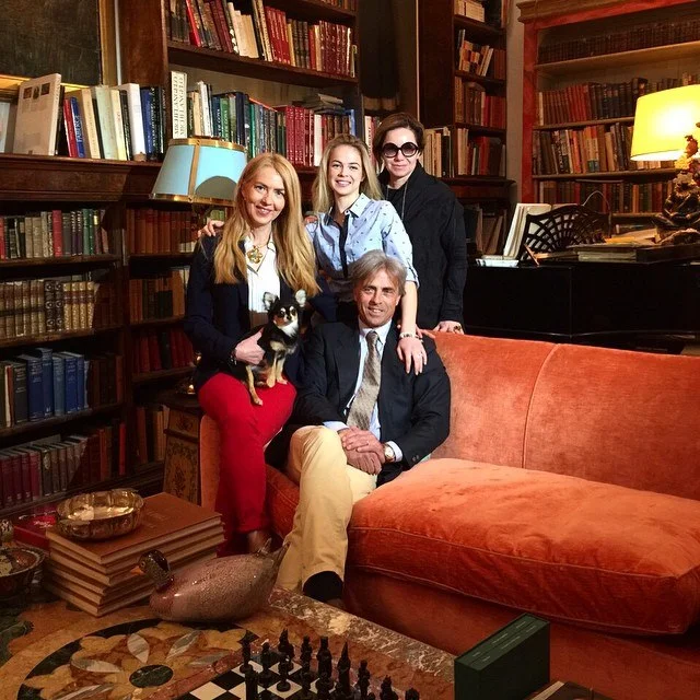 Mila with Gucci family