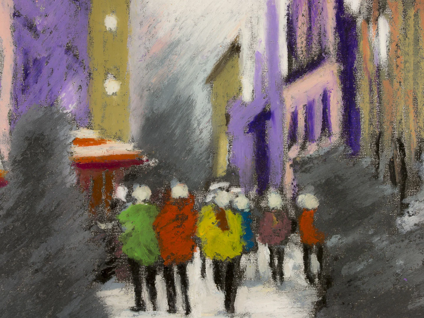 People passing