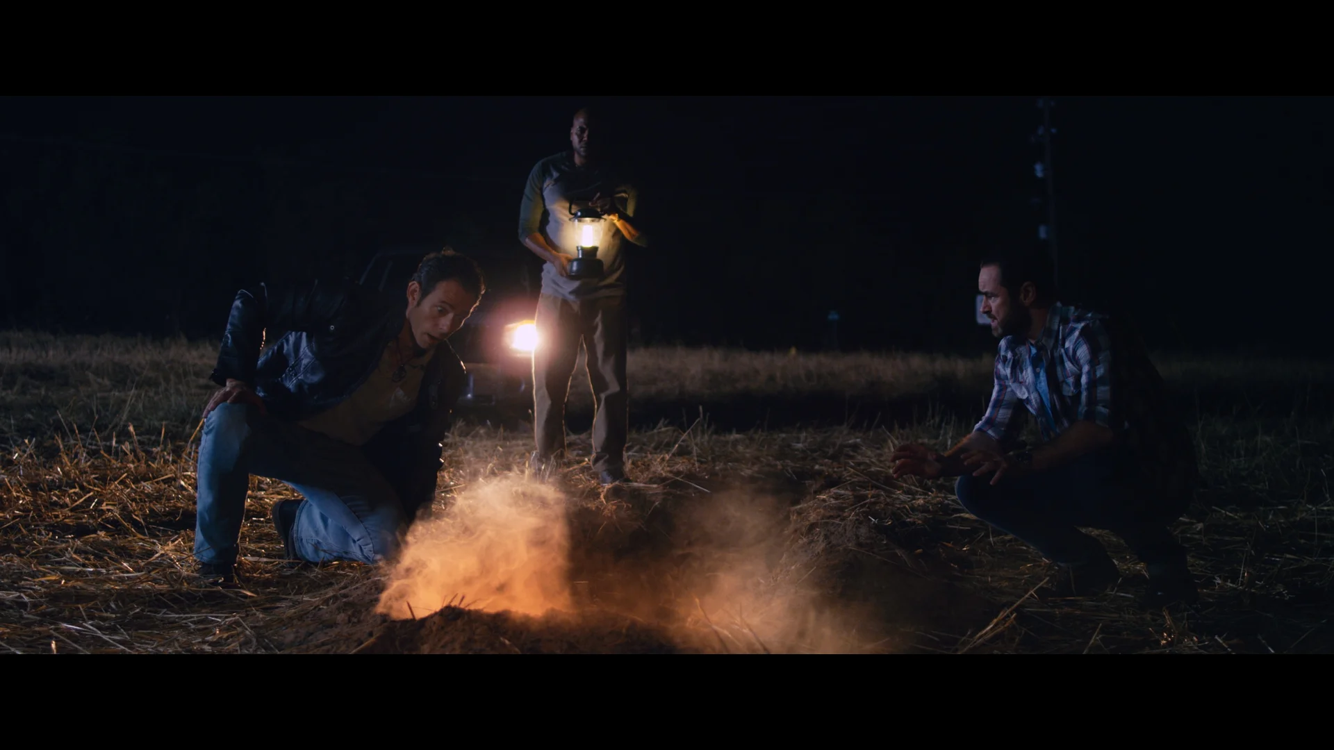 Christopher Showerman ("Jonathan"), Vincent Ward ("Marcus") and Glenn Keogh ("Brent") make a remarkable discovery.