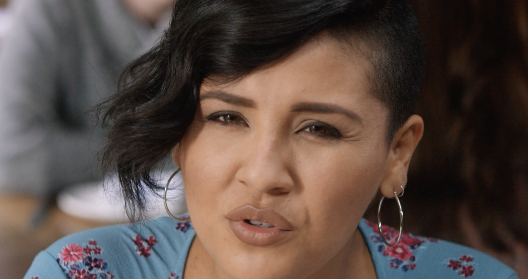 Ashley (Annie Gonzalez) questions if everything is bullshit