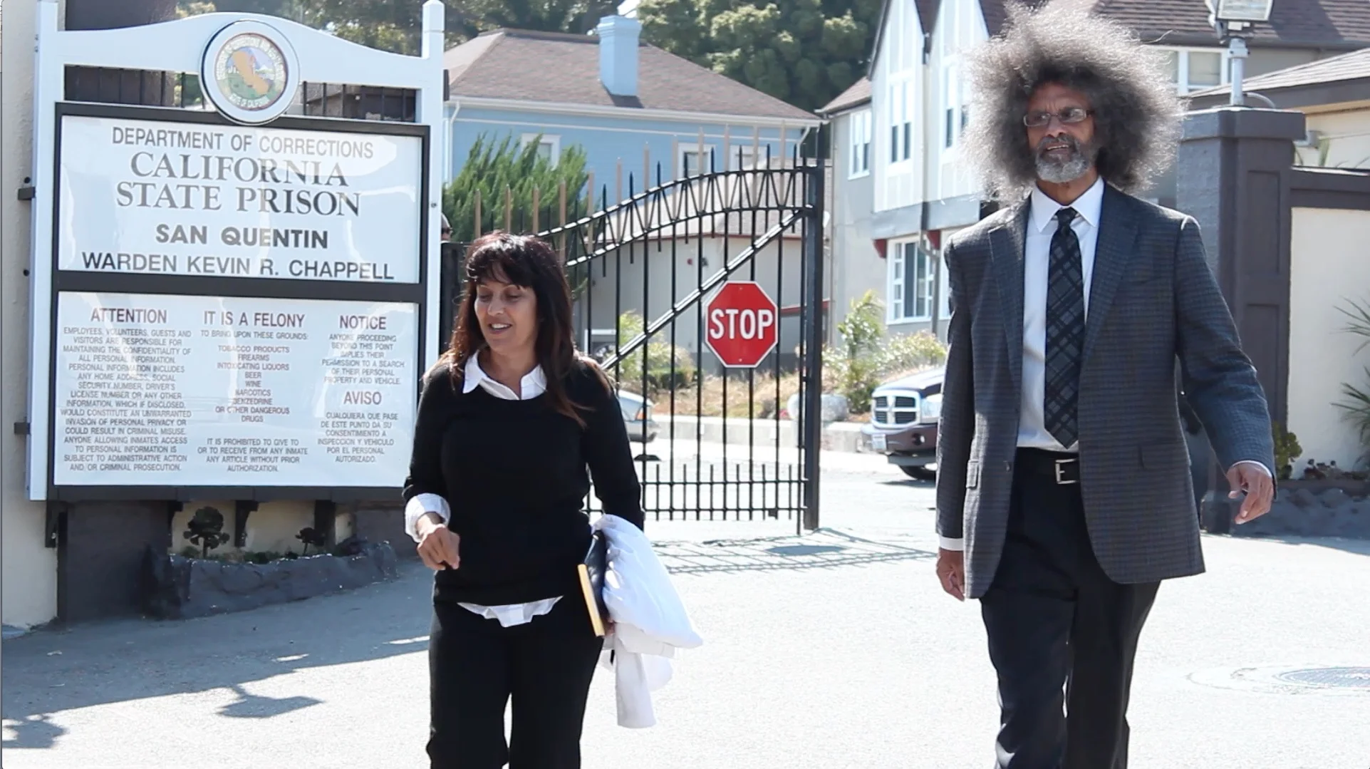 Professor Armour accompanies Leila Steinberg to San Quentin California State Prison, where Ms. Steinberg and her not-for-profit organization, AIM 4 the Heart, work with prisoners sentenced to life without the possibility of parole.