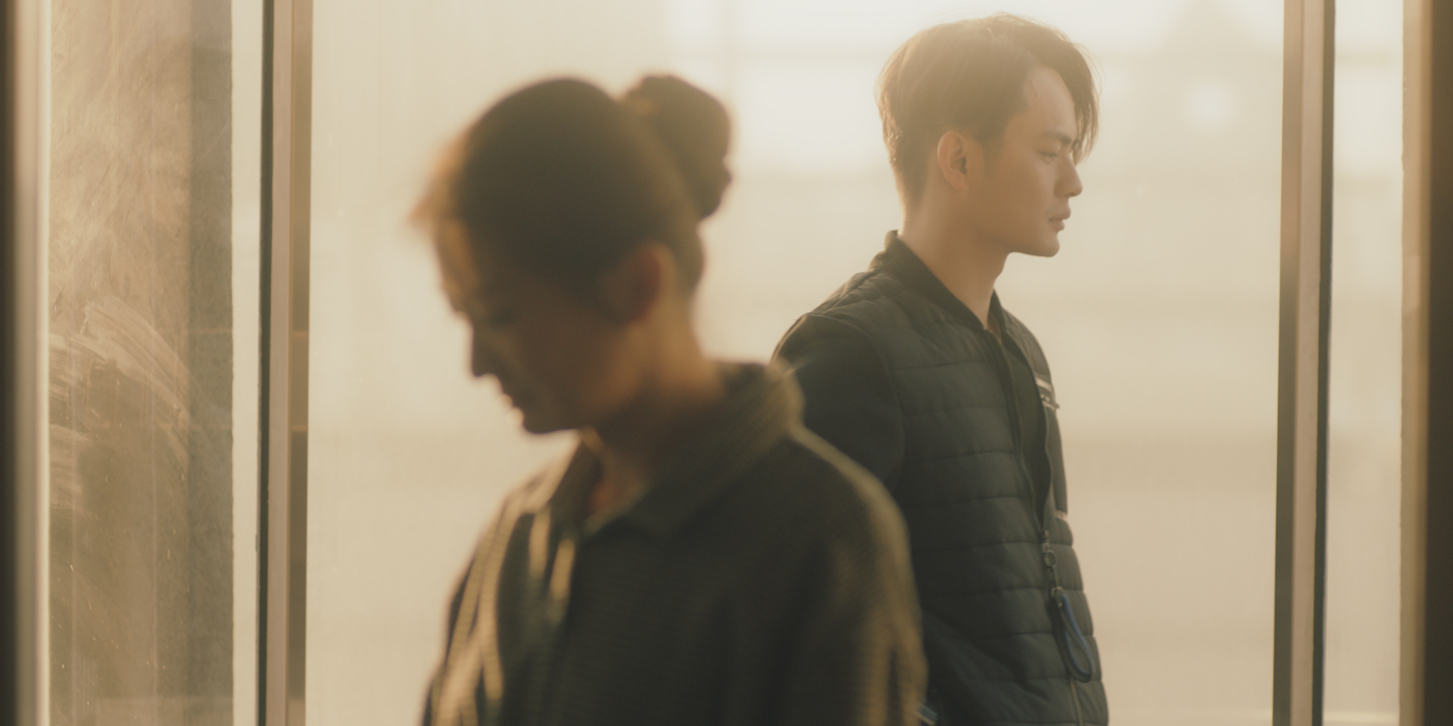 L to R: Zhang Yue as Chen Mu and Zhang Jue as Sun Yang in Last Sunrise.
