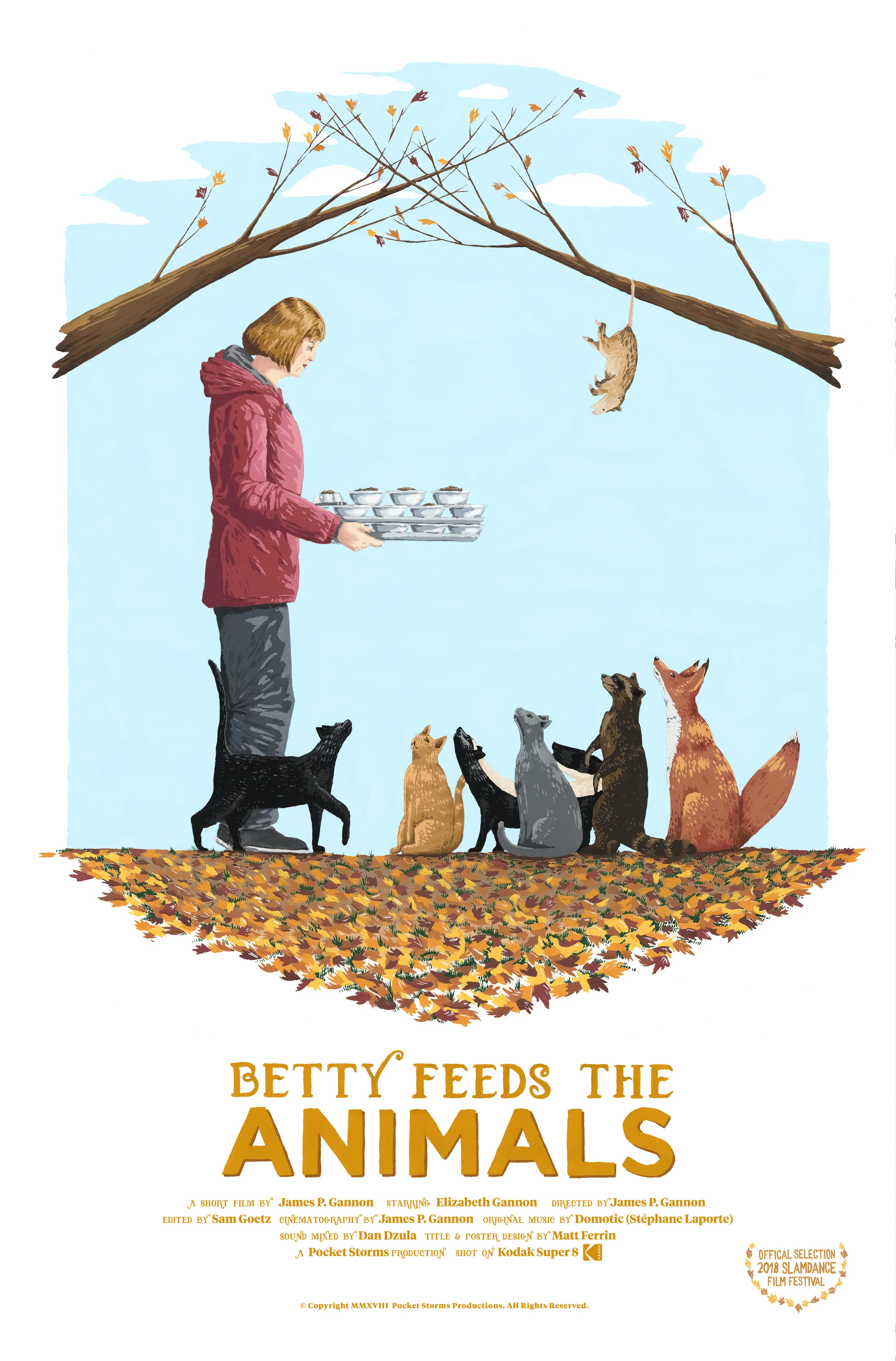 Betty Feeds the Animals poster