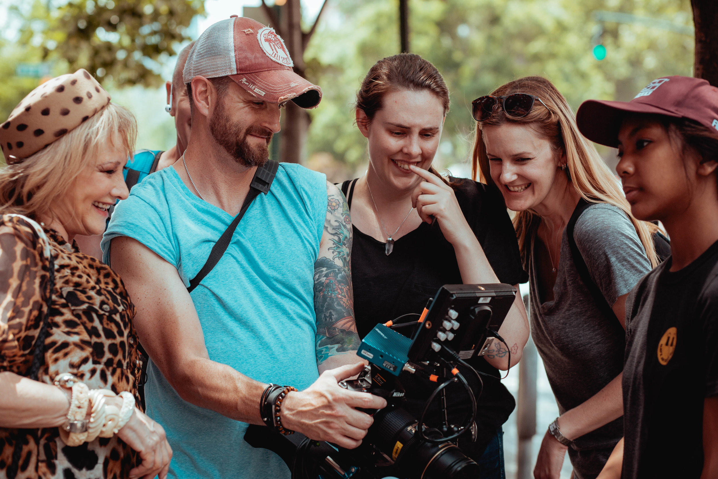 Giggles during playback are always a good sign!
