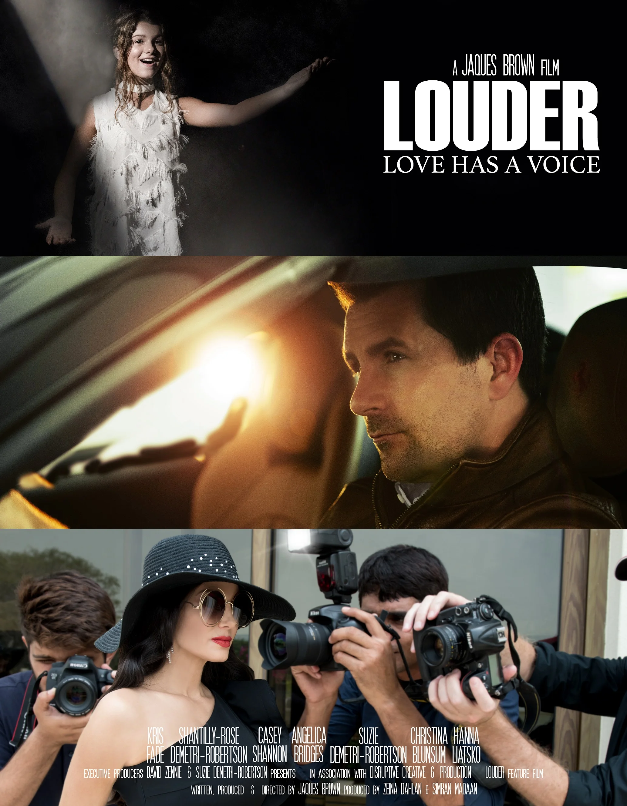 Louder poster