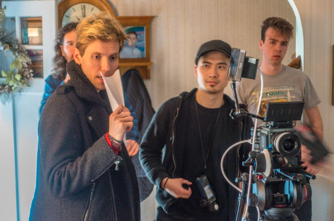 Behind the scenes of The Moon in Deep Winter