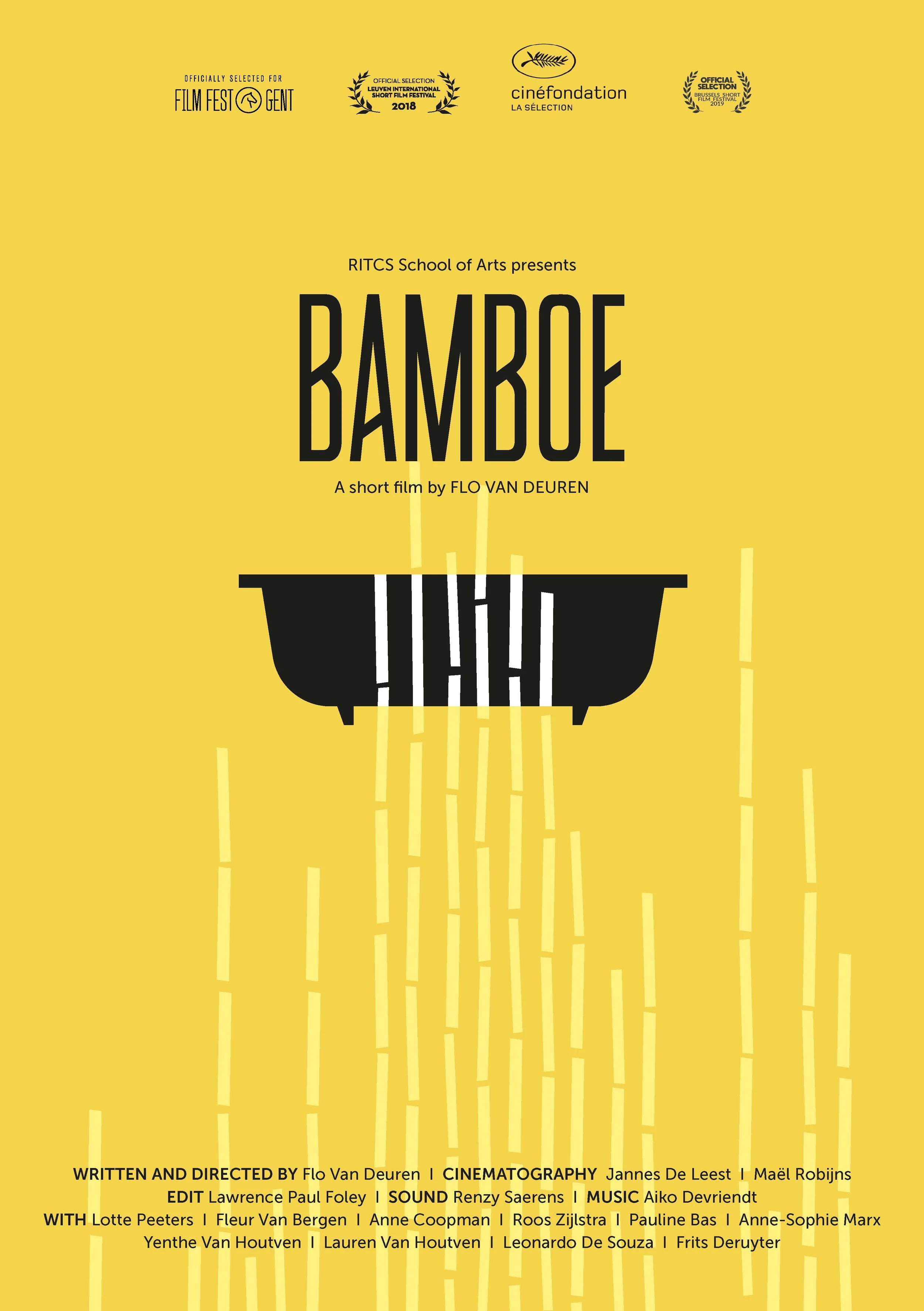 Bamboe poster - Artwork by Greet Lesage