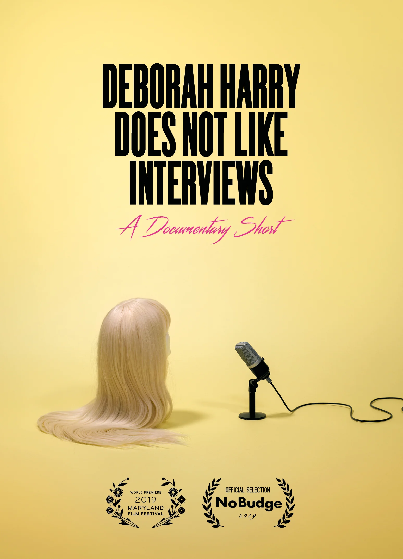 Deborah Harry Does Not Like Interviews poster