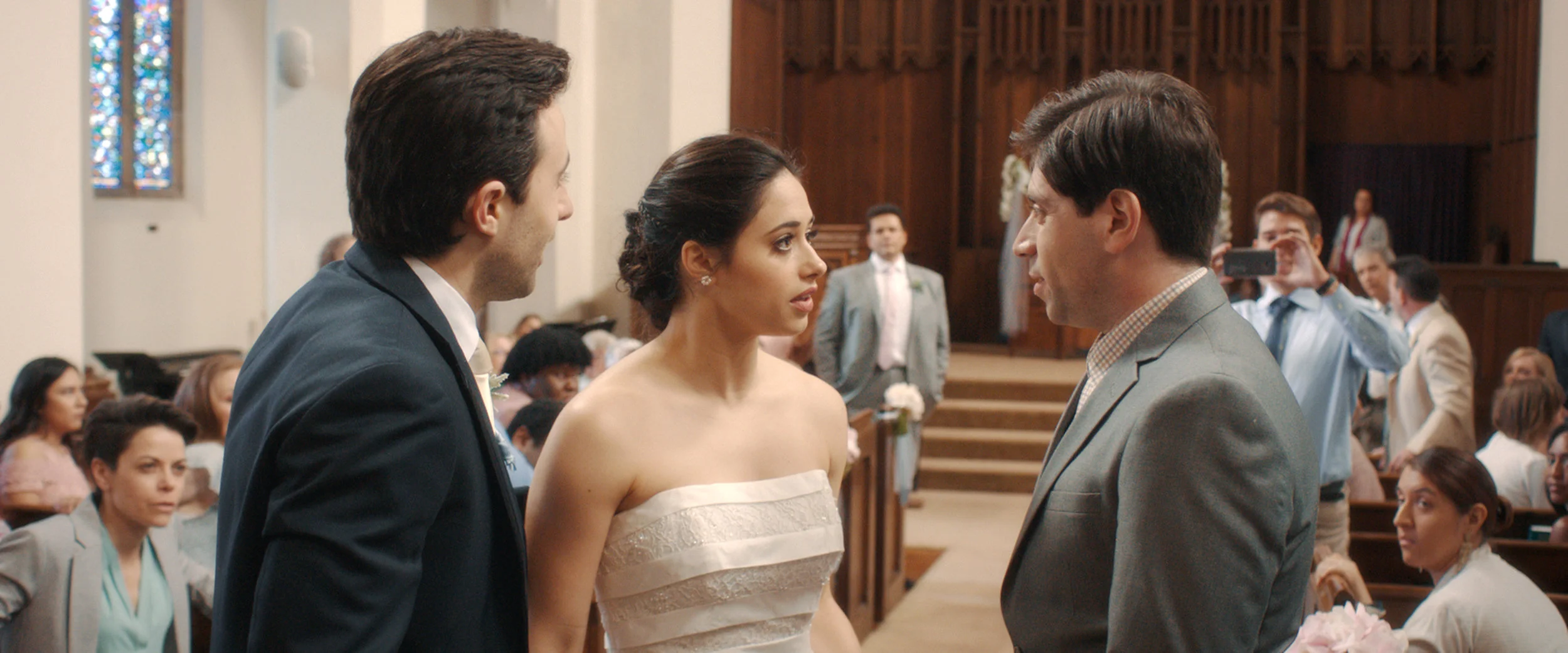 Josh Zuckerman, Jeanine Mason and Danny Jolles