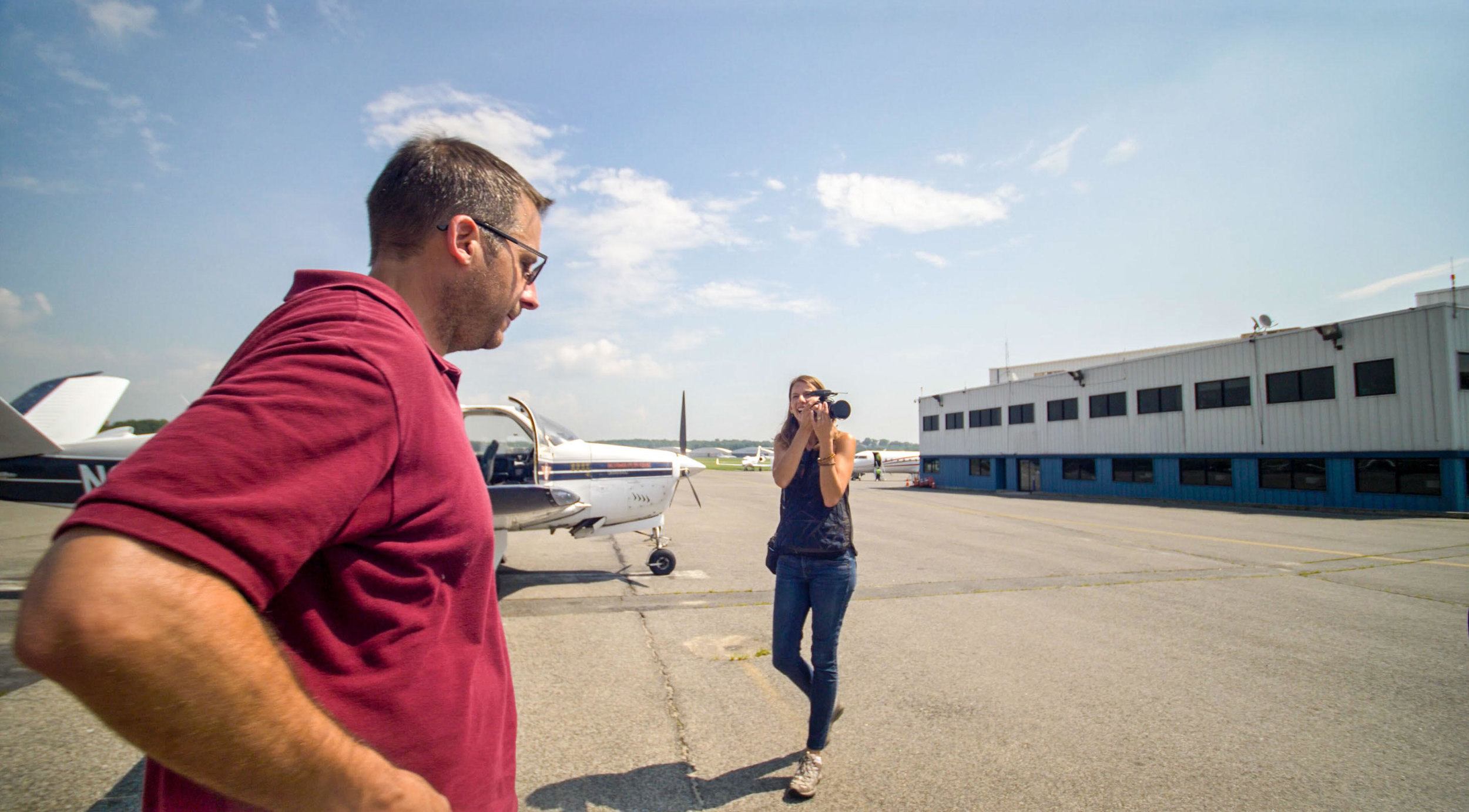 Behind the scenes of Flying Fur