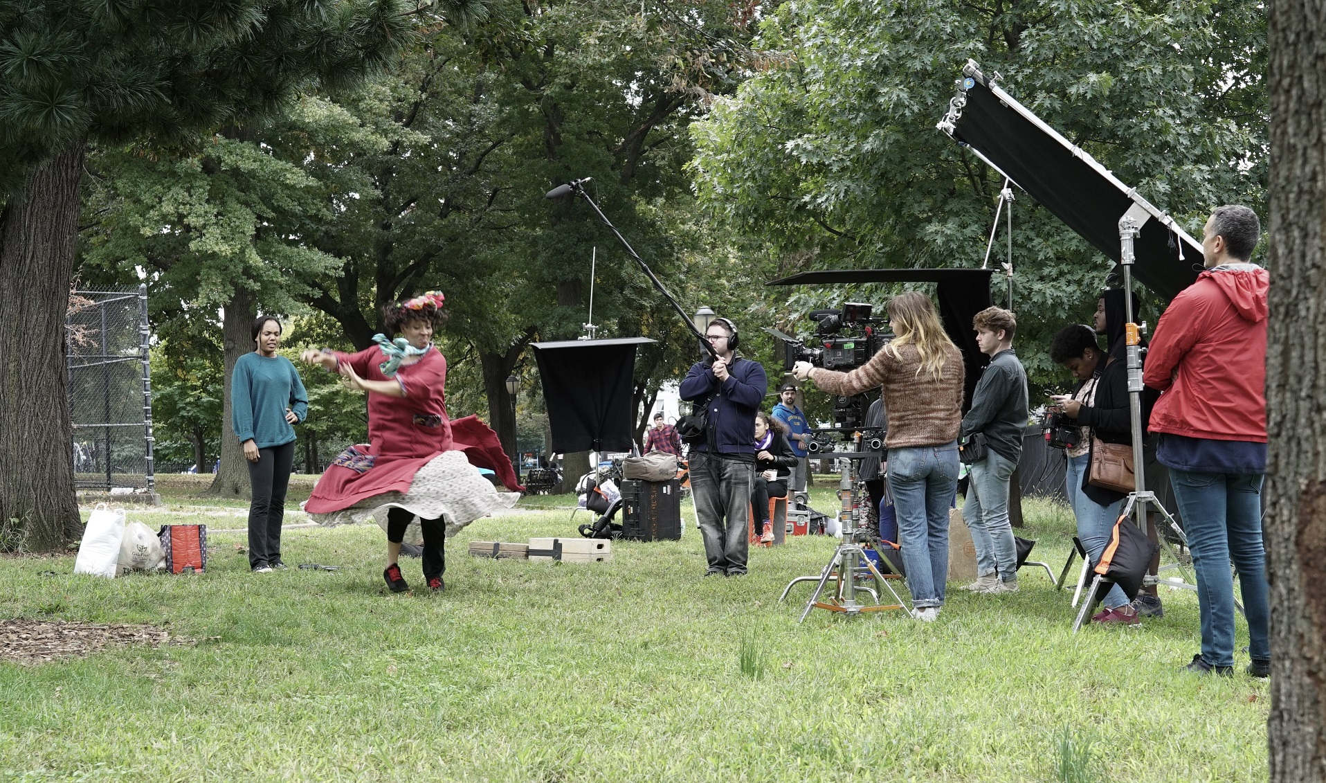 Behind the scenes of Saturday Grace
