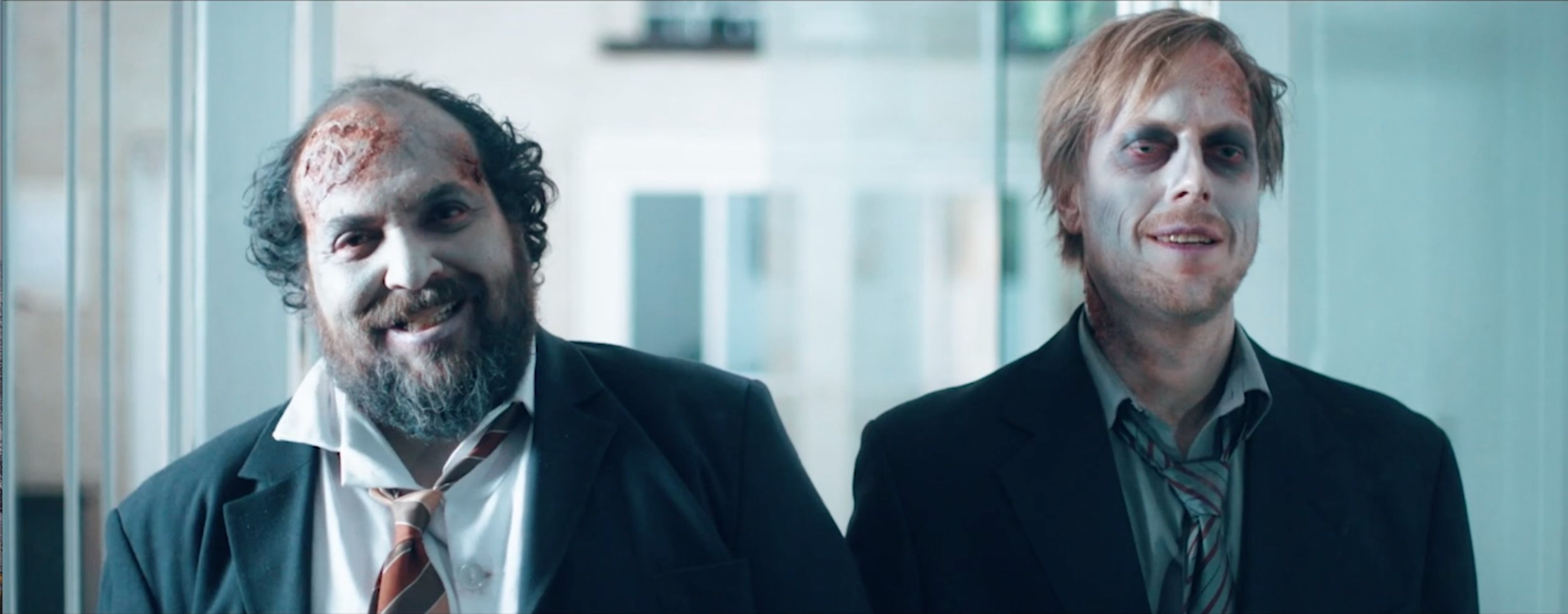 Phil (Joe Vaz) and Bob (Damon Berry), friends for eternity.