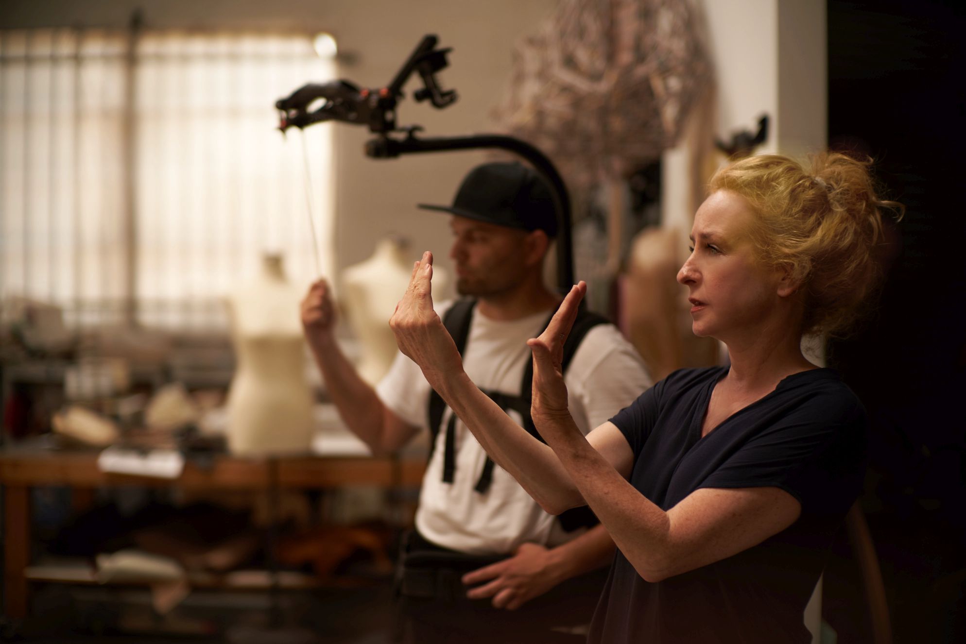 Behind the scene of Burden Halved (Photo credit: Meeno Peluce).