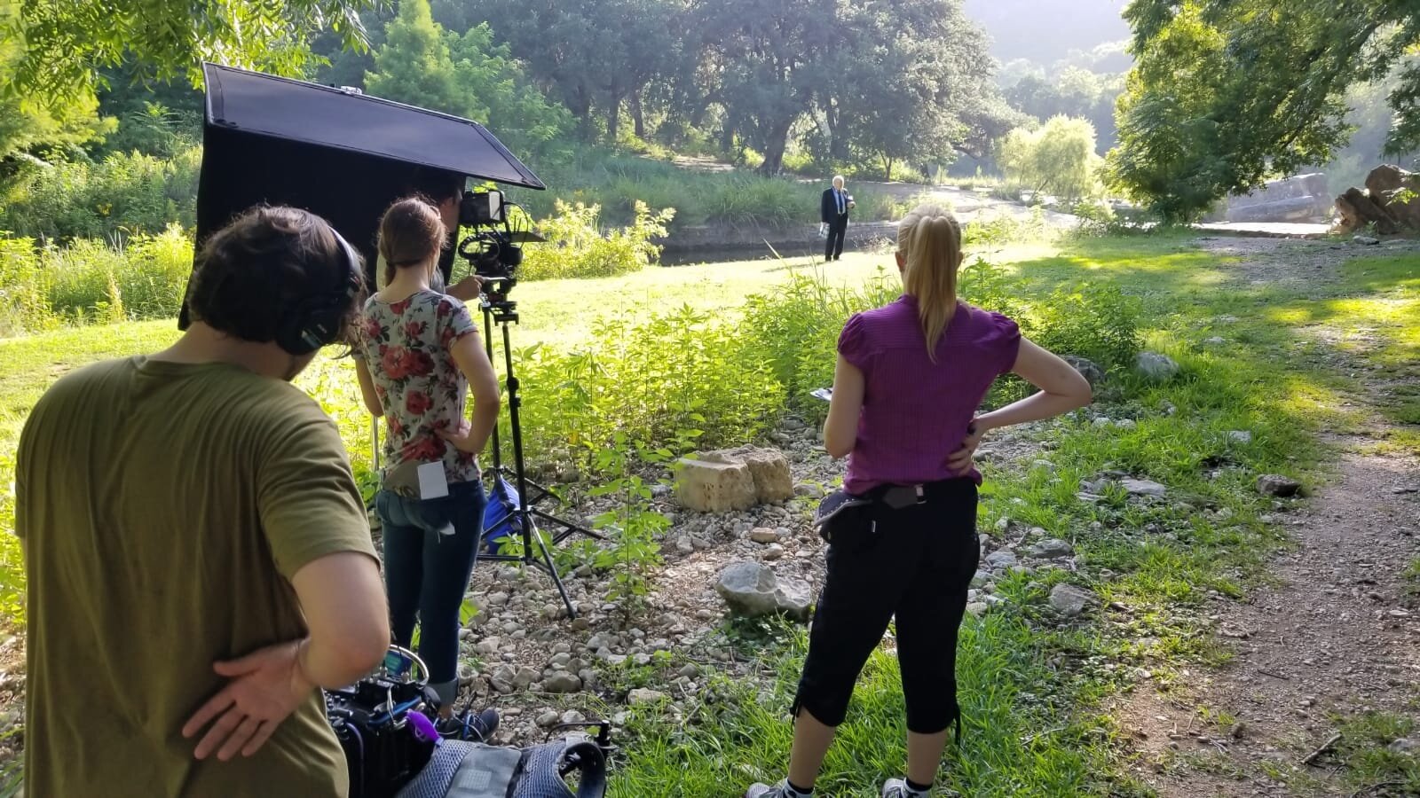 Behind the scenes of Evelyn & Elmer