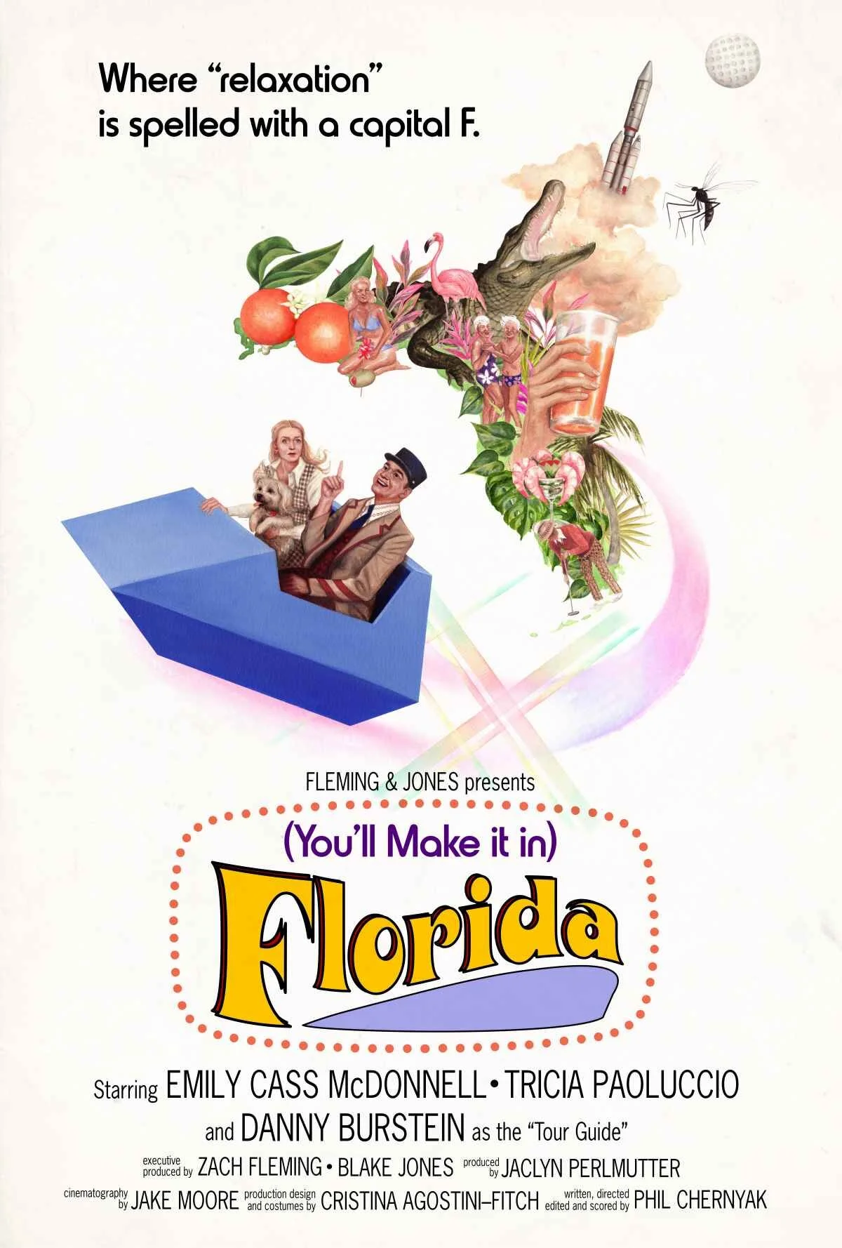(You'll Make It In) Florida poster - Illustration by Hazel Lee Santino