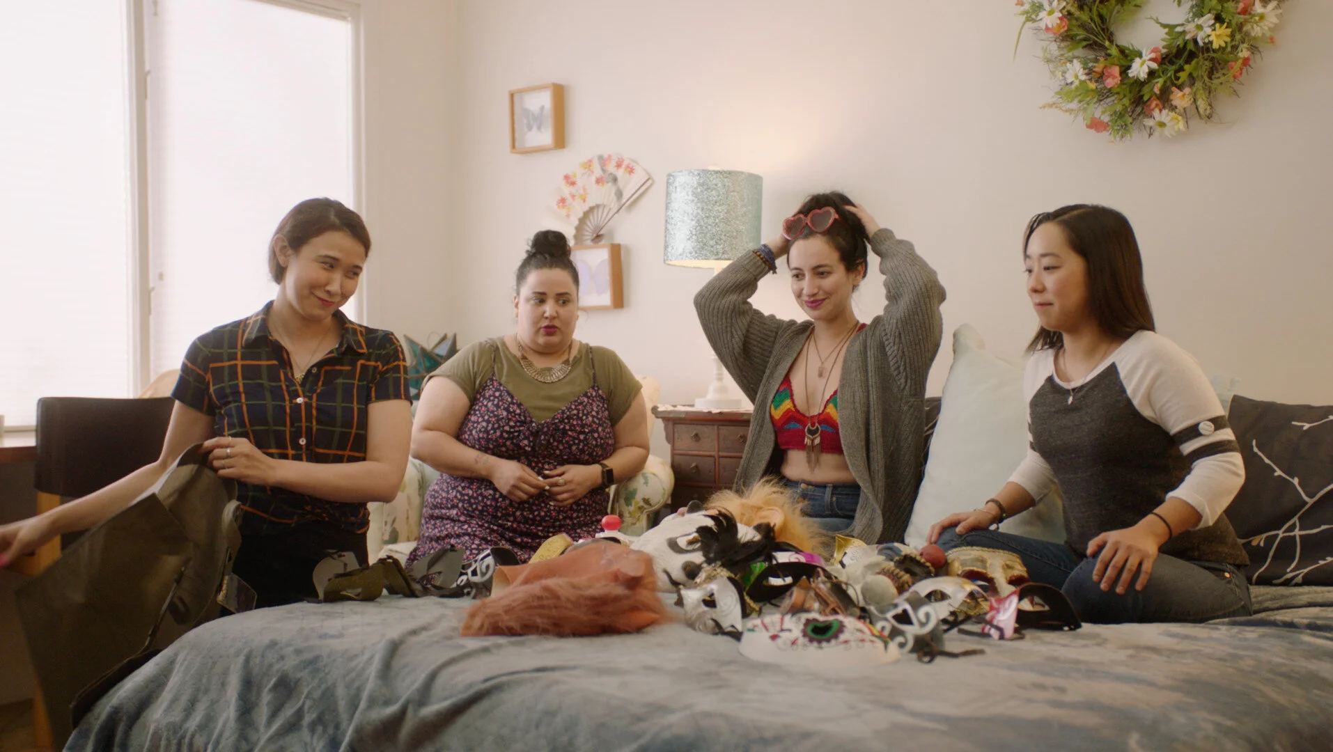 The grief group plans their kidnapping.
