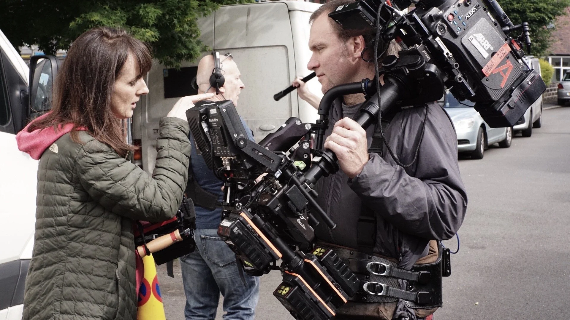 Behind the scenes of Fargate - Opening shot - Sally Cancello and Robert Beck