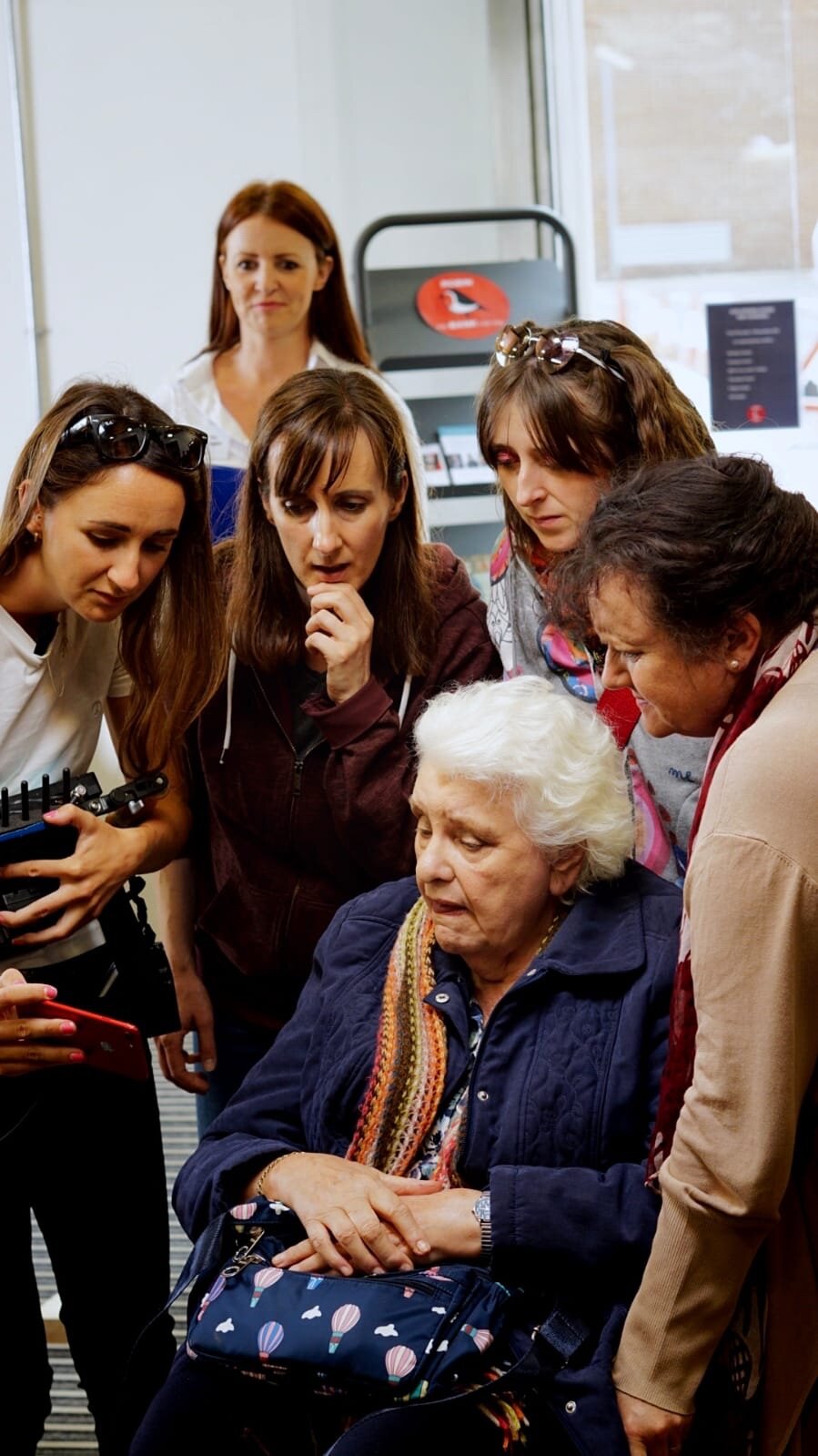 Behind the scenes of Fargate - Girl power - Mary Boulding, Sally Cancello, Rita May, Gillian Waugh, Sarah Breen and Sarah England