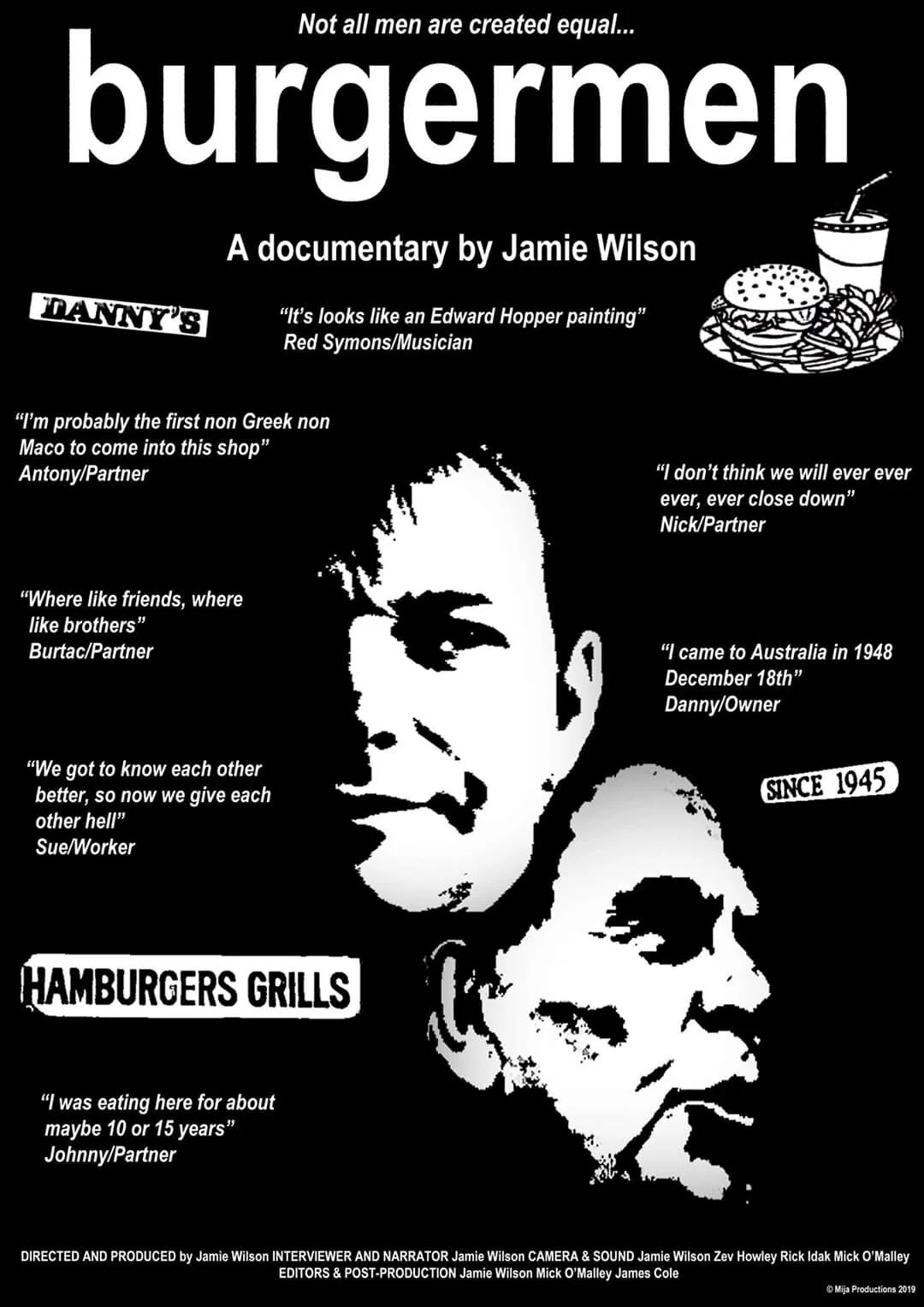 Burgermen poster