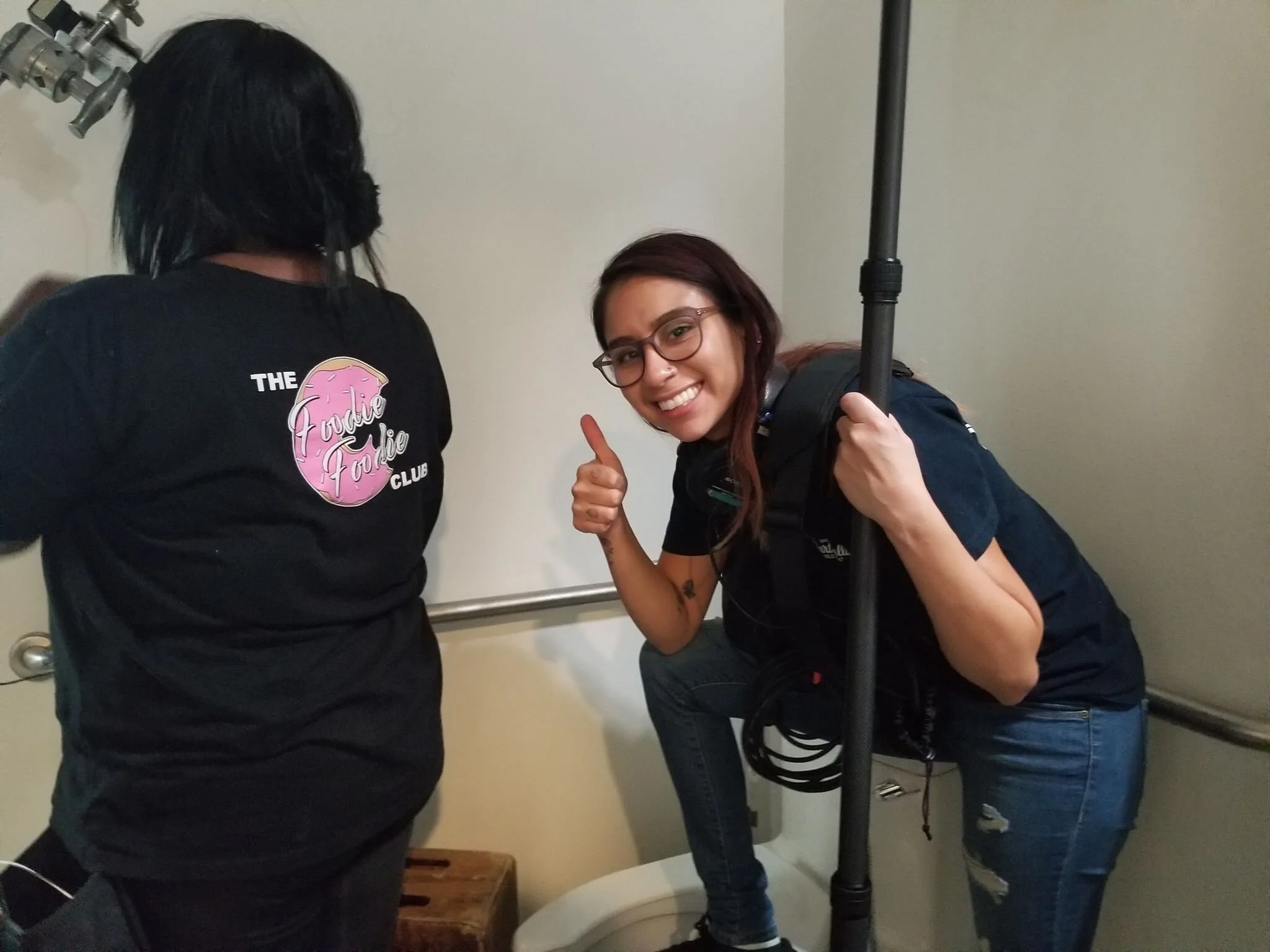 Behind the scenes of The Hostess - Jazmin Ortiz on Sound!