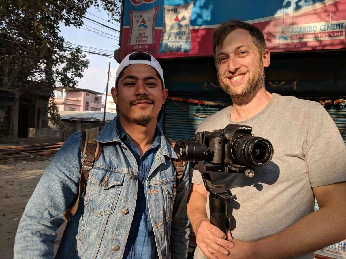 Behind the scenes of After the Earthquake