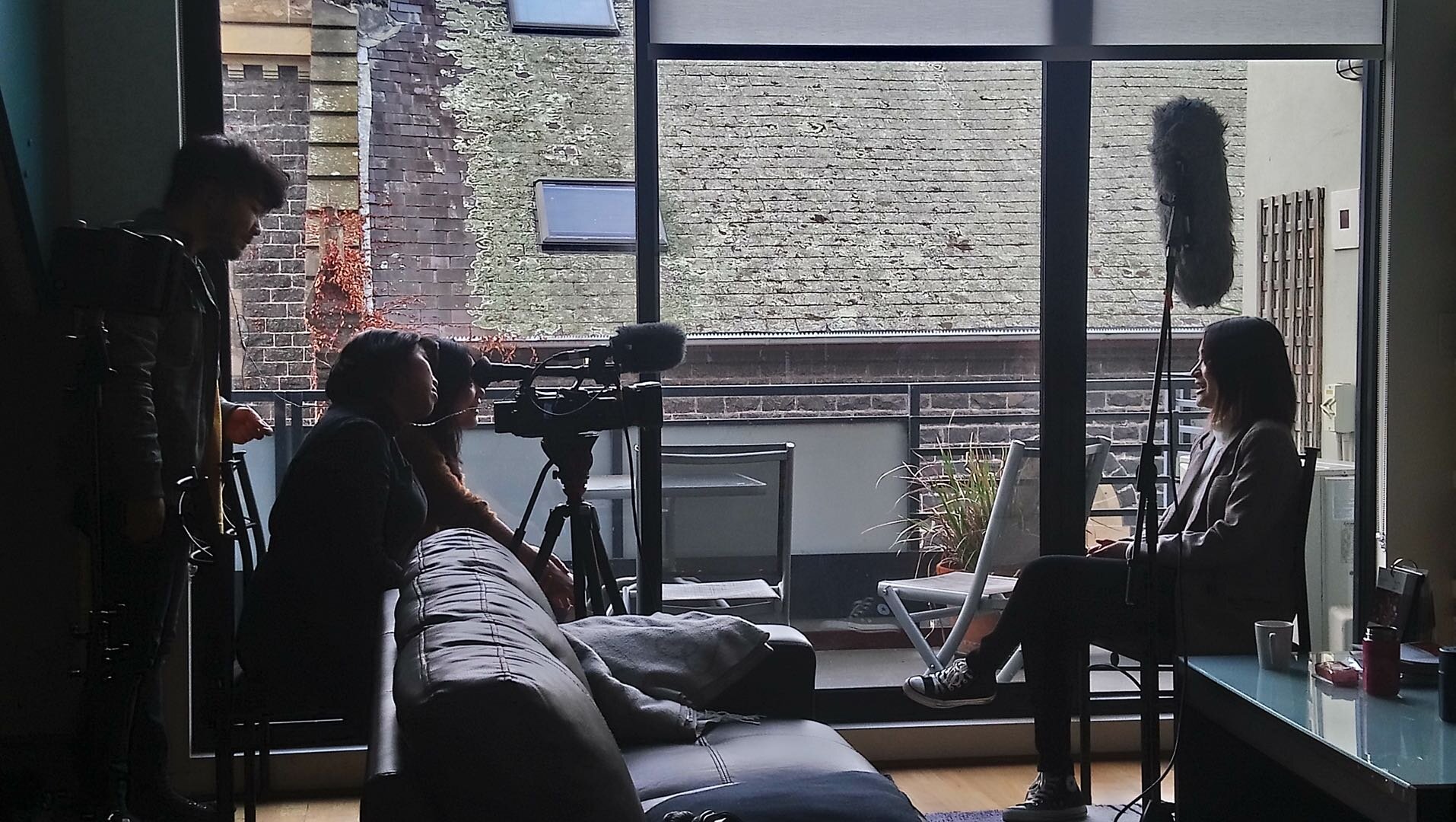 Behind the scenes of Intimate Strangers