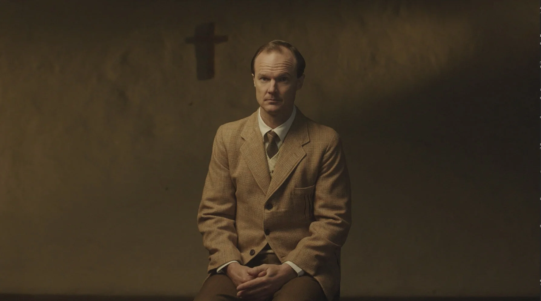 Oscar Redding as Franz Jaegerstaetter.