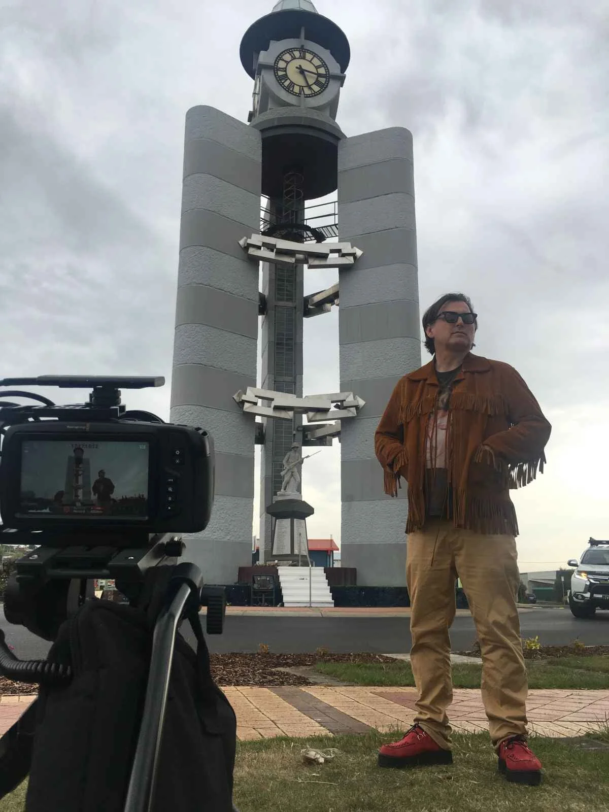 Behind the scenes of Clockumentary - Brian Toggle at Ulverstone Clock