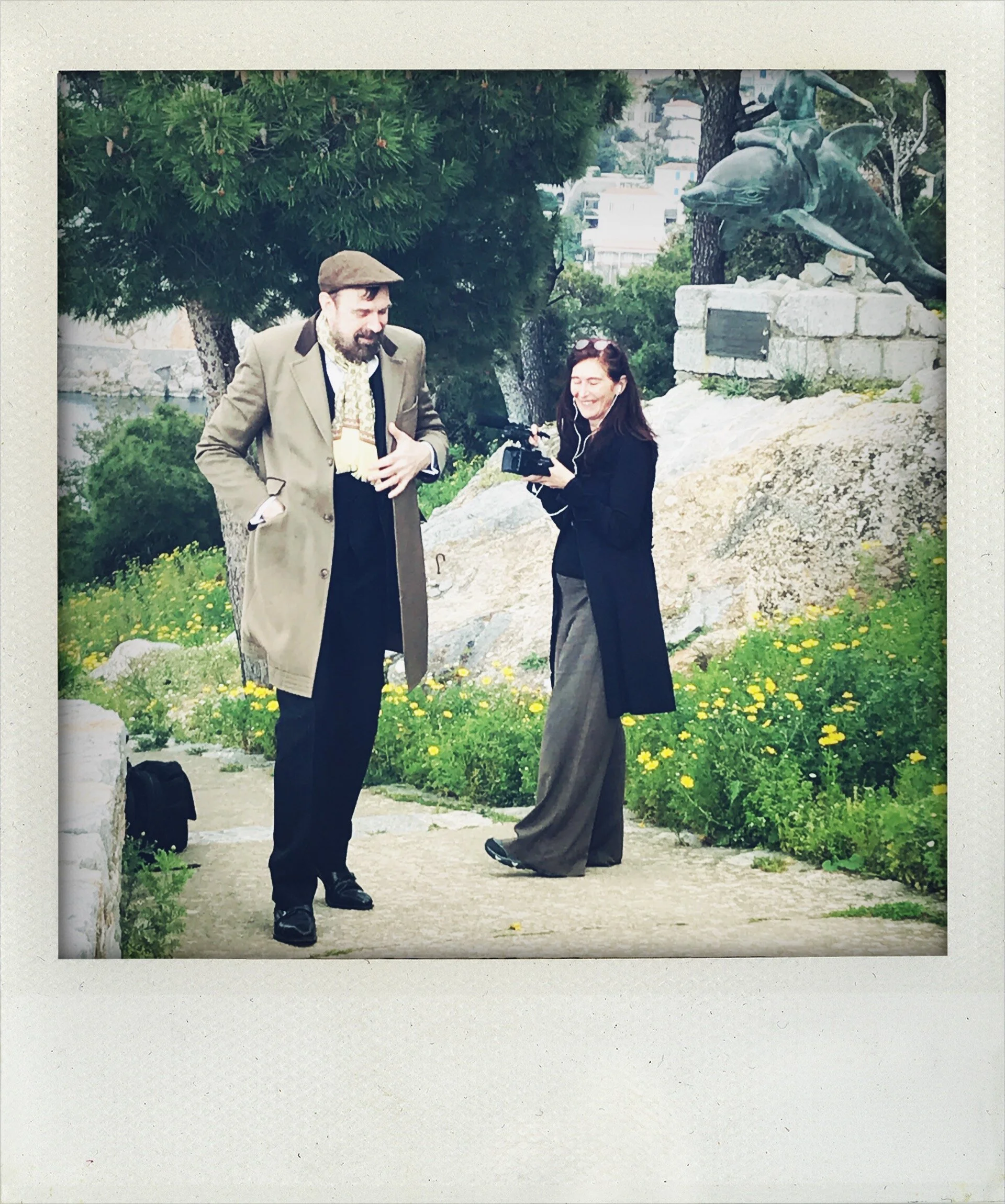My Rembetika Blues - Director M.Zournazi with Jim Sclavunos photo credit: Sarah Lowe