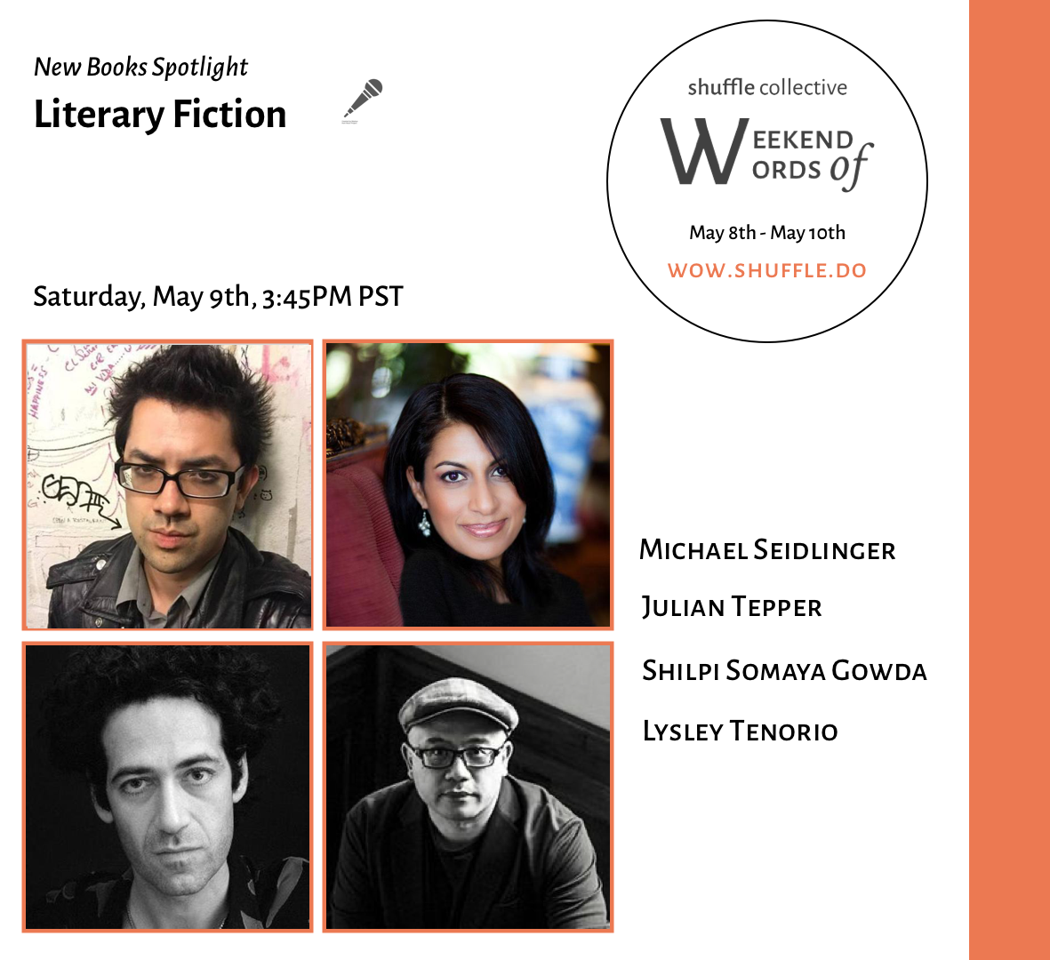 Weekend of Words - Virtual Literary Festival
