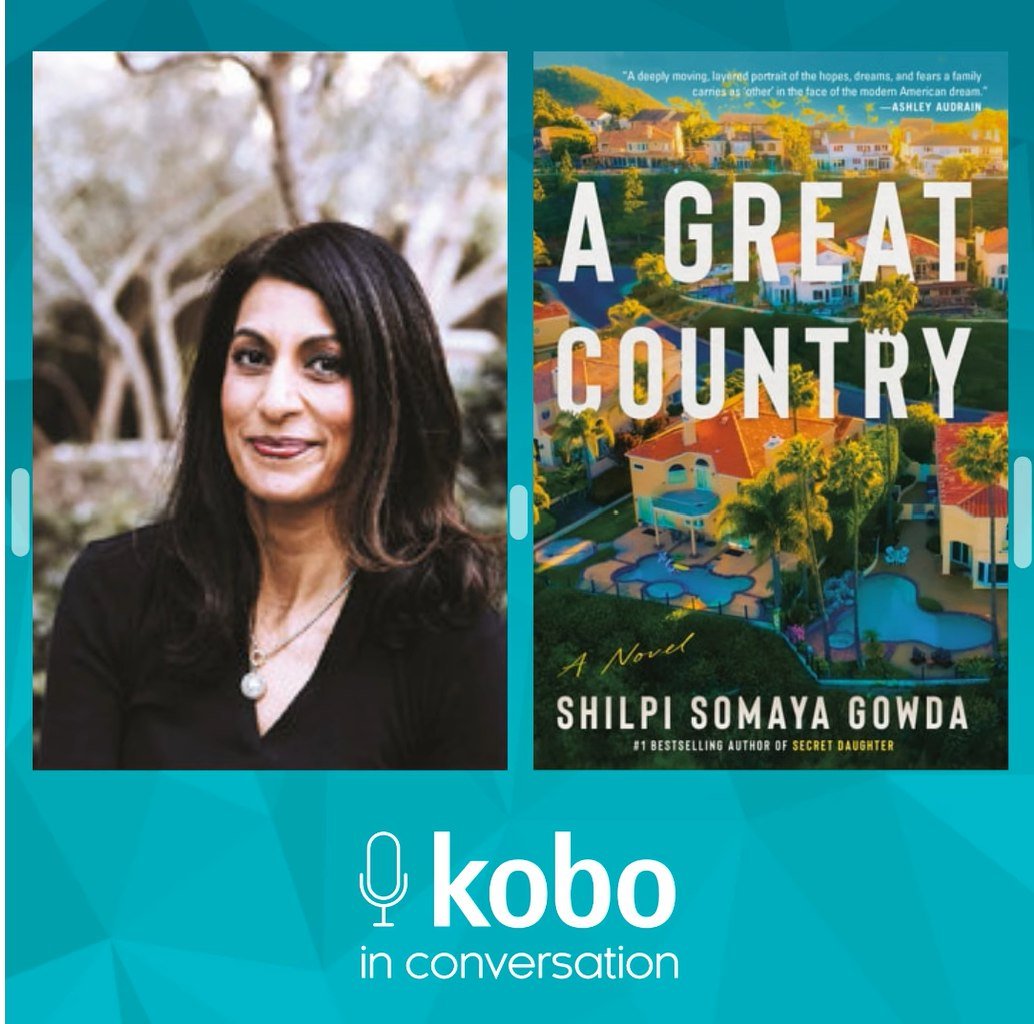 What a pleasure to have an in-depth conversation with @nrmaharaj of @kobobooks about A GREAT COUNTRY. He is such an astute reader and gifted interviewer that we kept talking long after the recording stopped. Lots of great stuff here about why family 