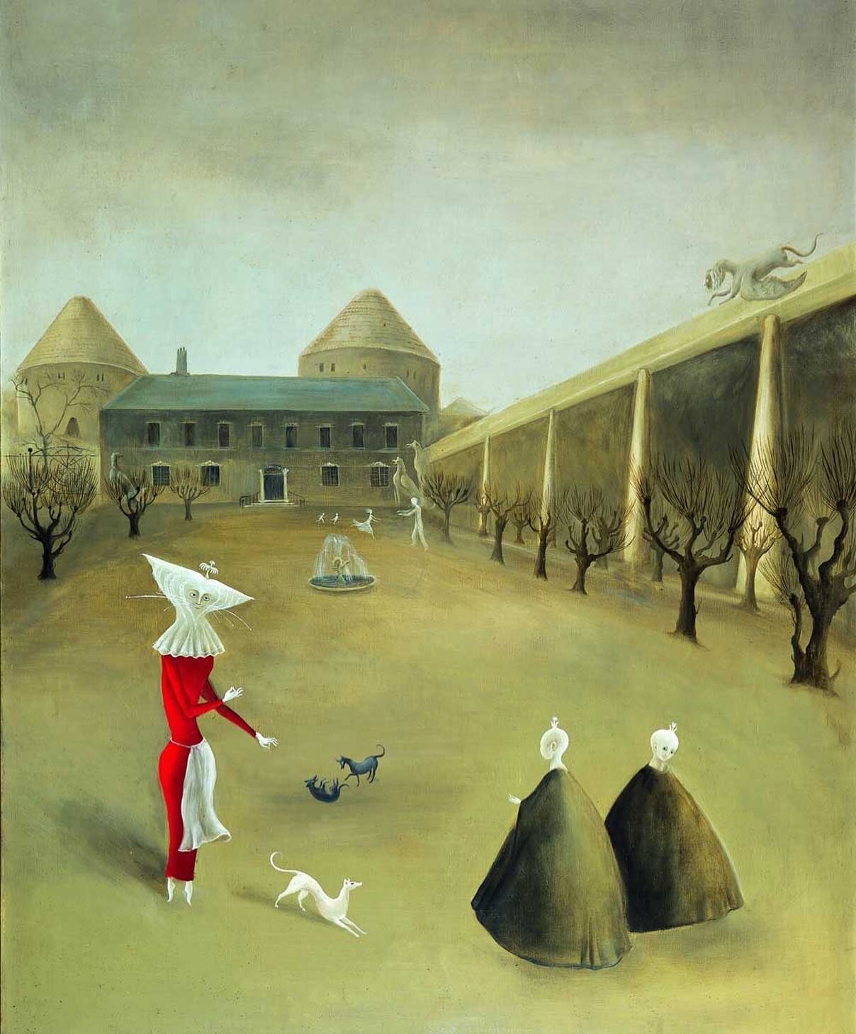 &ldquo;The dream was always running ahead of me.  To catch up, to live for a moment in unison, was the miracle.&rdquo; -Ana&iuml;s Nin / Leonora Carrington, Darvault, 1950.