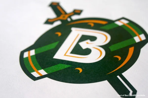 Belhaven Blazers Partial Mark