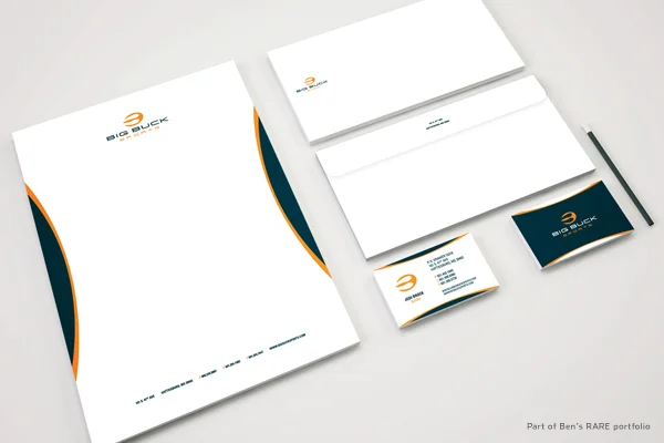 Big Buck Sports Stationery Suite