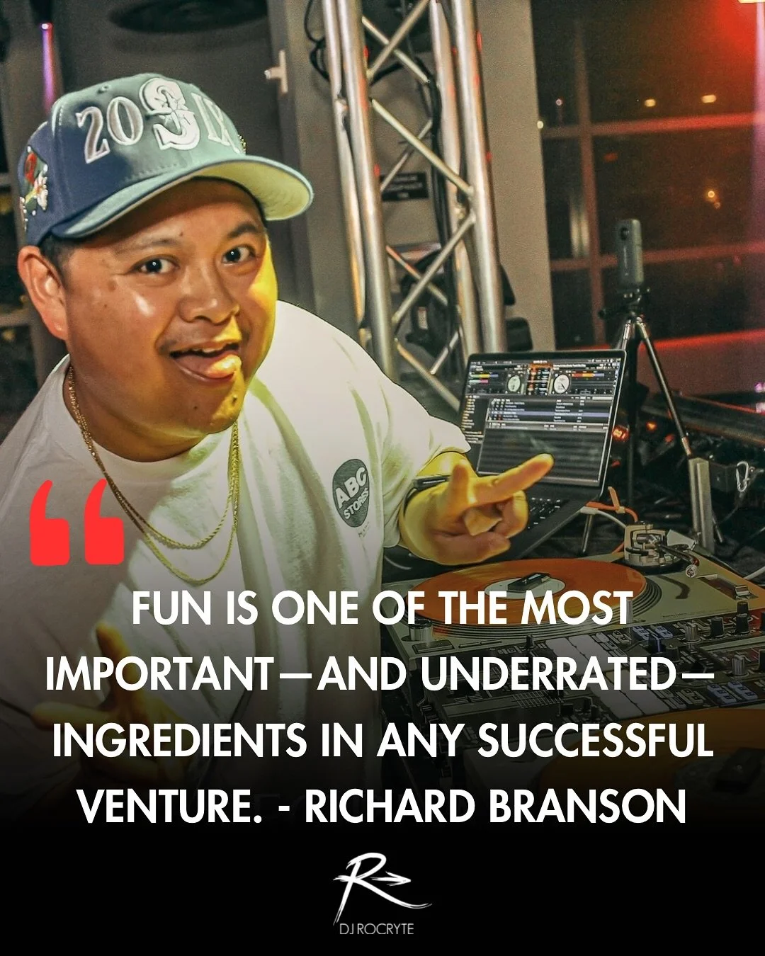 These days I have to remind myself frequently&hellip;JUST HAVE FUN!

#justhavefun #fun #dj #seattledj #music #fantasyleaguedjs