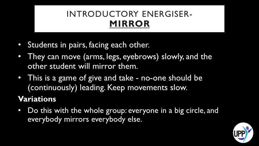 DEBRIEF: DEMONSTRATES THE IMPORTANCE OF BEING A LEADER SOMETIMES, AND BEING A SUPPORTIVE FOLLOWER AT OTHER TIMES. DISCUSS THE NEED FOR BOTH IN LIFE, SPORTS, WORK, ETC.