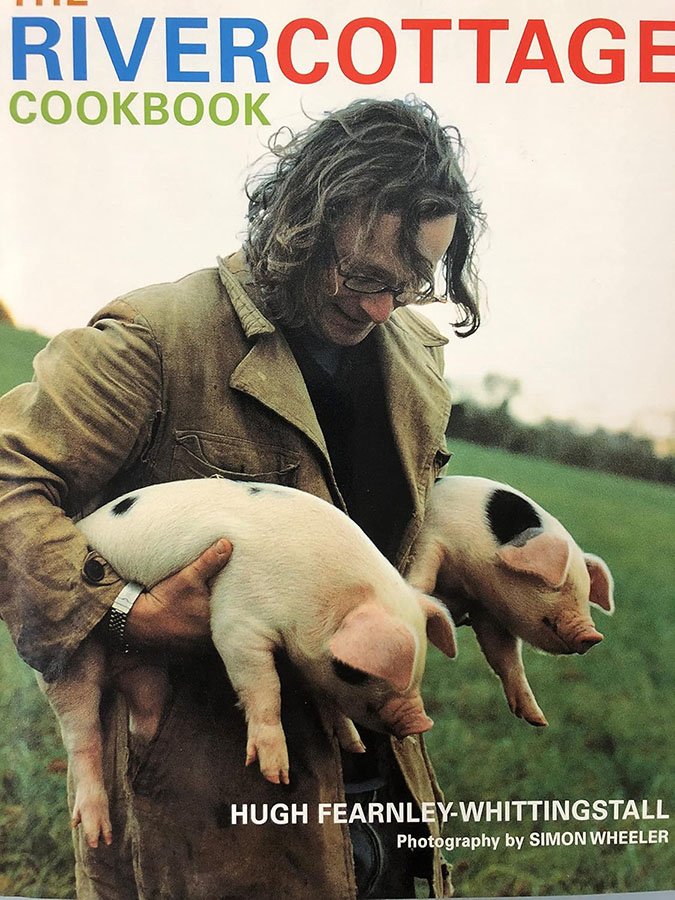 Cover of The River Cottage Cookbook by Hugh Fearnley-Whittingstall