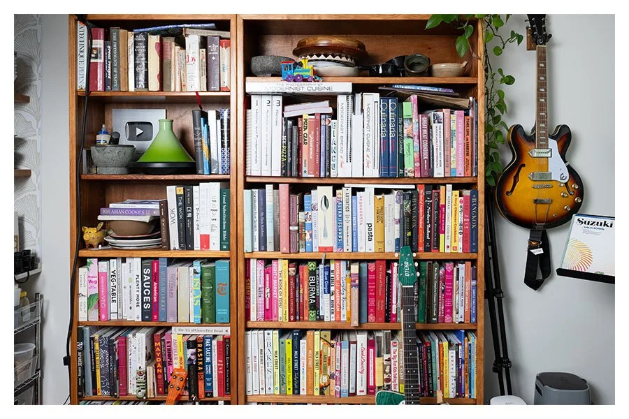 Kenji's food writing bookshelf