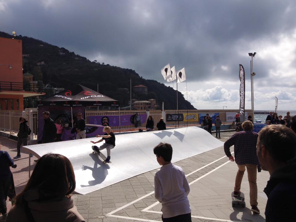 Whitezu Surfskate Wave at Rip Curl Grom Search - Italy