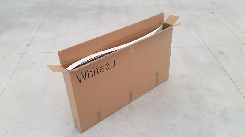 Each module come with its cardboard box. Box dimension is 150 x 82 x 15 cm