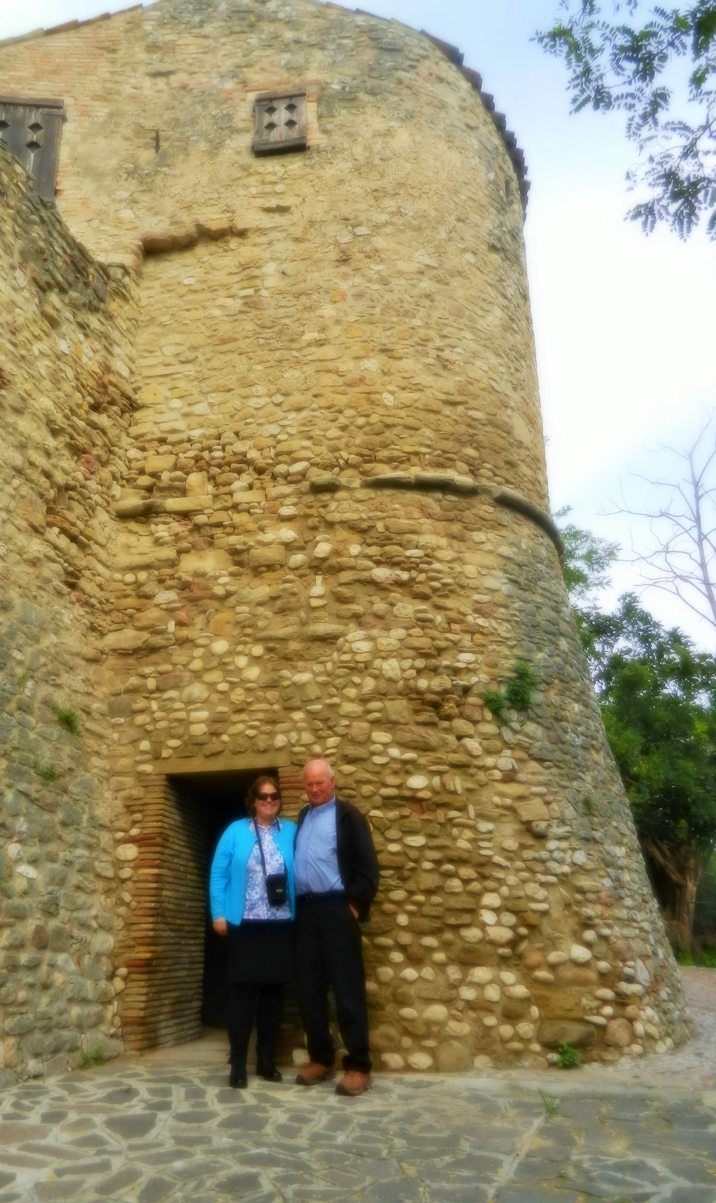 Helen and Ed enjoying their time in Abruzzo.