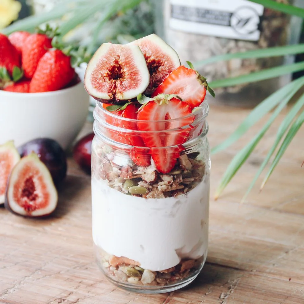Sugar Free Granola Breakfast Jar Recipe.jpg