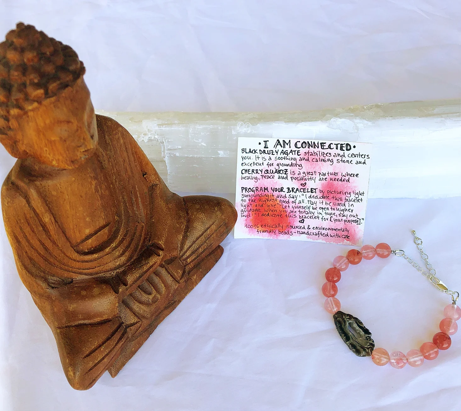 I Am Connected bracelet , available in our online shop here