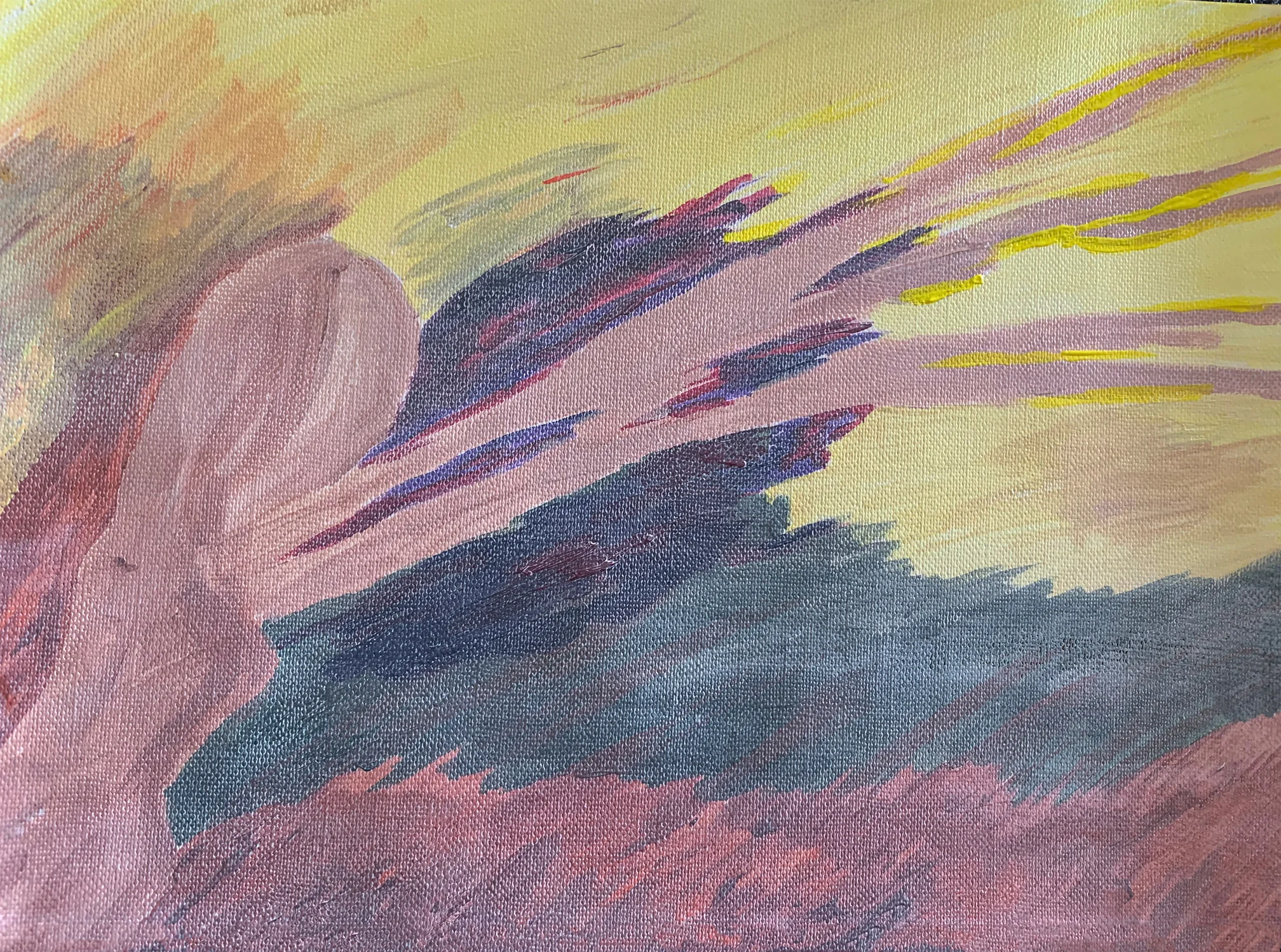 Painting by Lea