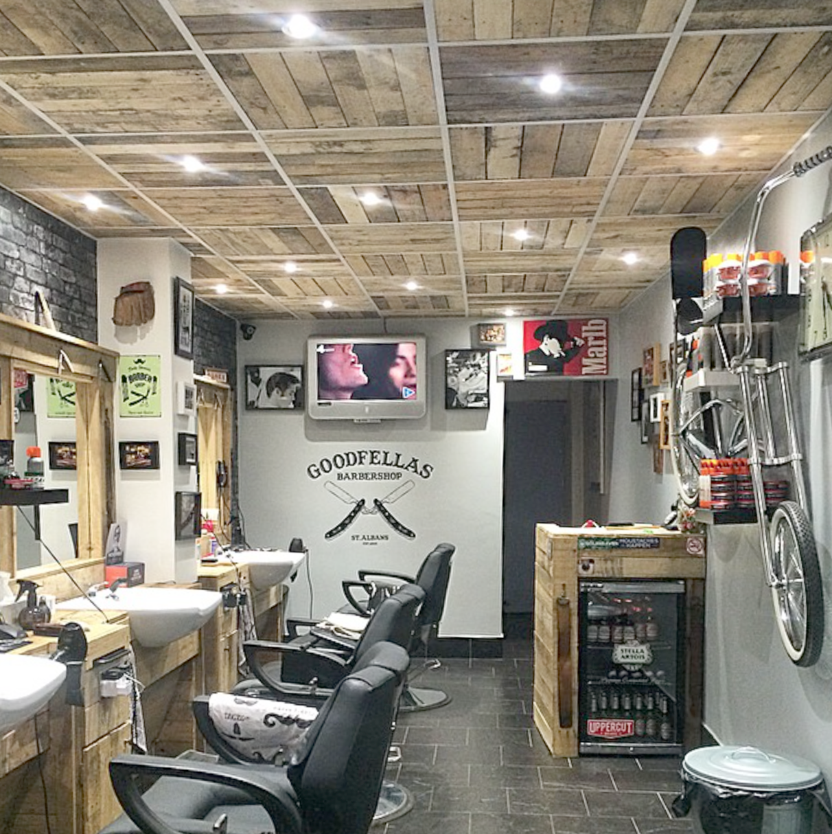 Men's Trendy Haircuts, GoodFellas Barbershop